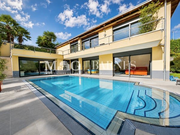 Lugano: Villa signorile con piscina e giardino 4