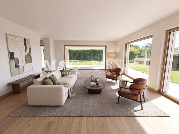 Collina d'Oro: Appartamento di 3.5 locali con giardino di 570 m² 4