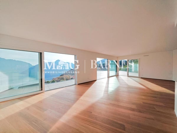 Lugano, Carona: Attico 5.5 locali vista lago con grande terrazza 5