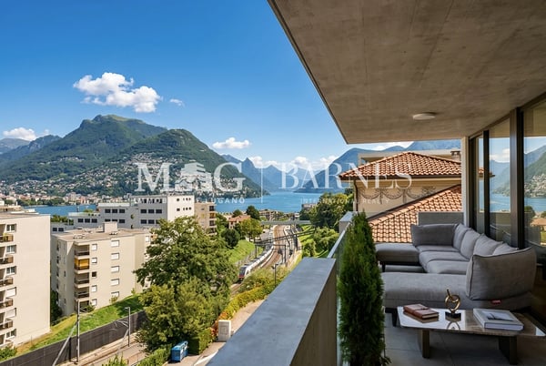 Paradiso: Semi attico con terrazza vista lago - 2 Residenza 8