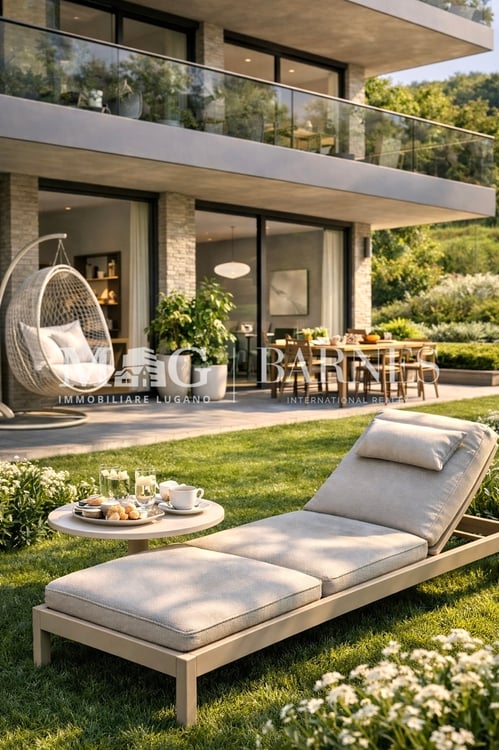 Lugano, Pregassona: Nuovo appartamento 4.5 locali con giardino e vista 8