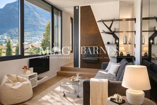 Lugano Centro vicino LAC: Appartamento 2.5 locali vista lago 3
