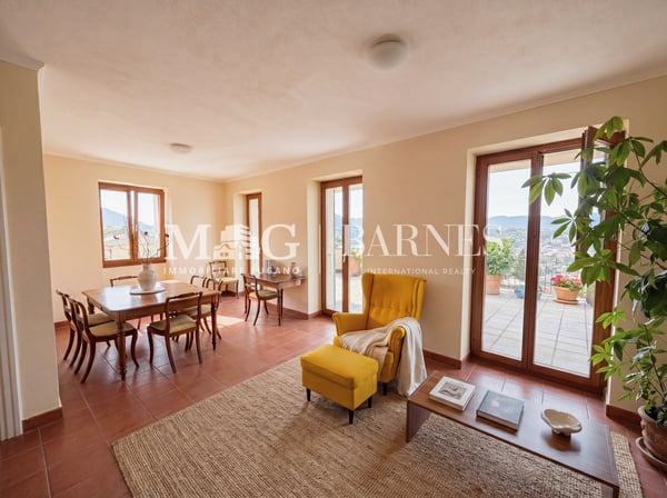 Appartamento 3.5 locali a Ruvigliana con terrazza vista lago di Lugano 7