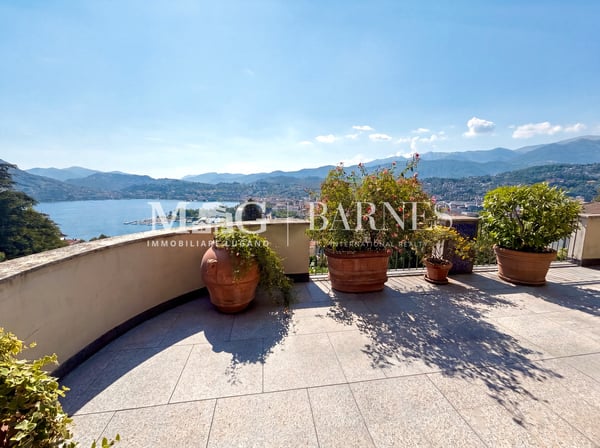 Appartamento 3.5 locali a Ruvigliana con terrazza vista lago di Lugano 1