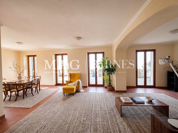 Appartamento 3.5 locali a Ruvigliana con terrazza vista lago di Lugano 6