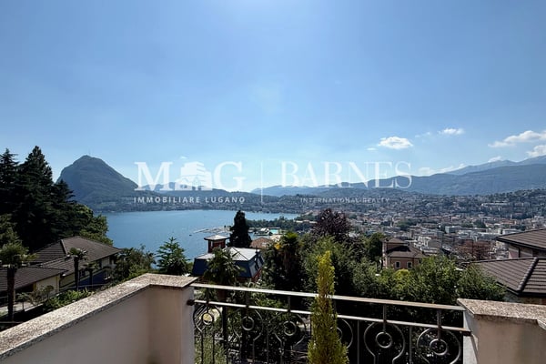 Lugano, Castagnola: Appartamento 3.5 locali vista lago con balconi 1