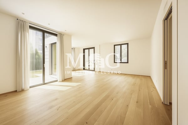 Lugano Centro: Appartamento 4.5 locali con giardino vicino al lago 4