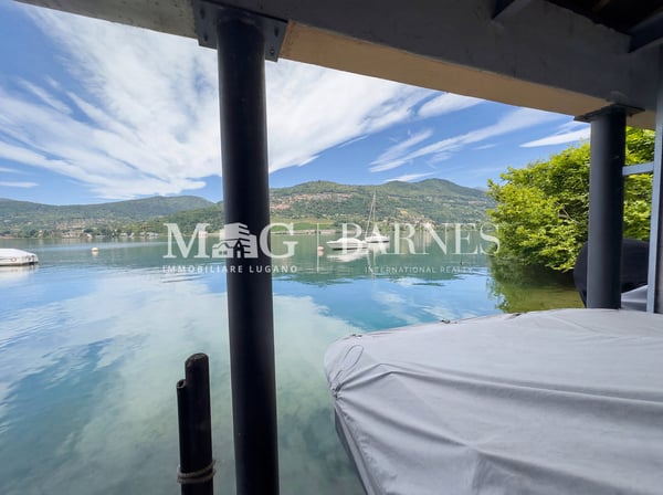 Montagnola, Collina d'Oro: Villa Vista Lago con Darsena Privata 11