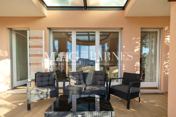 Montagnola, Collina d'Oro: Villa unifamiliare con piscina e vista lago 5
