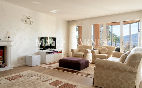Montagnola, Collina d'Oro: Villa unifamiliare con piscina e vista lago 6