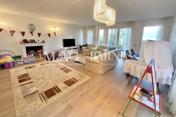 Montagnola, Collina d'Oro: Villa unifamiliare con piscina e vista lago 7