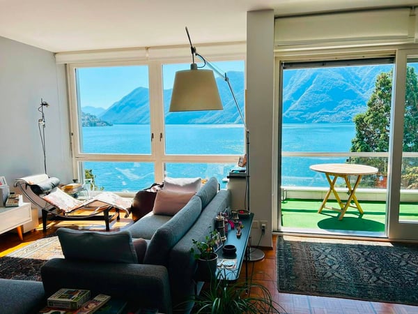 Lugano Centro: camera in appartamento condiviso. Vista lago 3