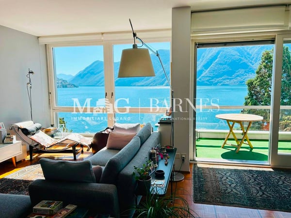 Lugano Centro: camera in appartamento condiviso. Vista lago 3