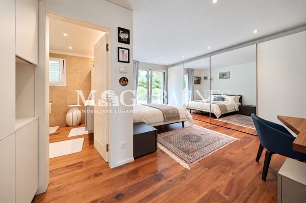 Lugano, Canobbio: Attico 4.5 loc. moderno vista lago e grande terrazza 13