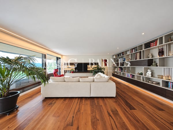 Lugano, Canobbio: Attico 4.5 loc. moderno vista lago e grande terrazza 2