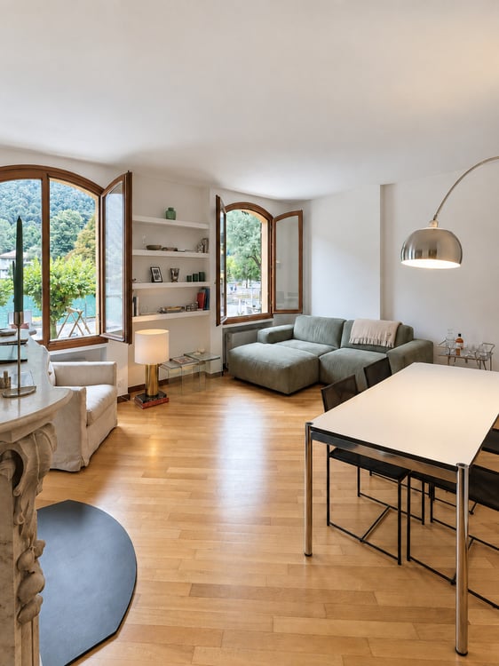 Riva San Vitale: Casa indipendente fronte lago 2