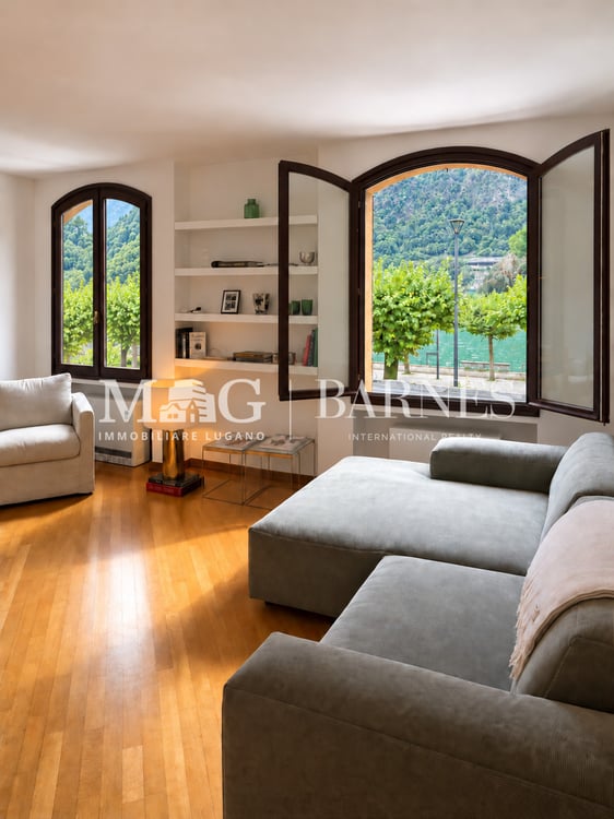Riva San Vitale: Casa indipendente fronte lago
