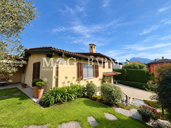 Gentilino: Villa con ampi spazi, giardino e portico 7