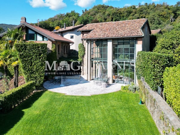 Elegante villa d'autore con giardino vicino al centro di Lugano 2