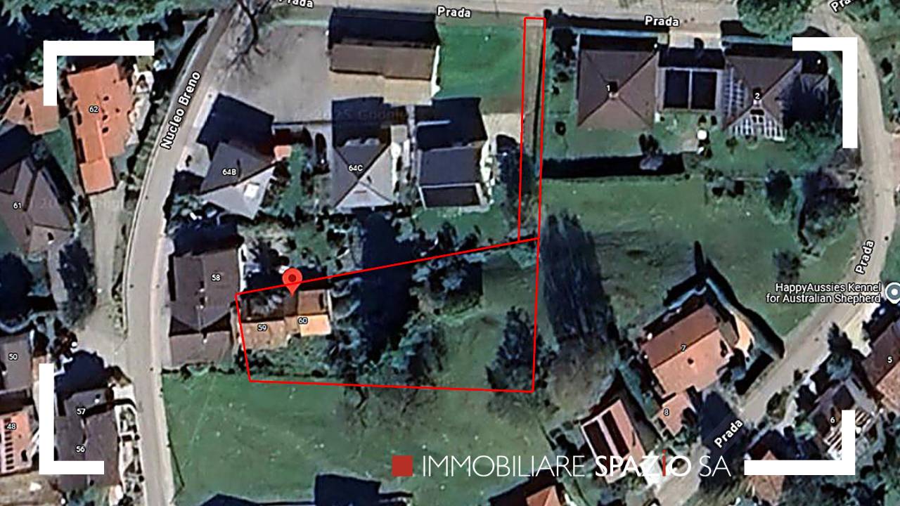 Plot with two houses on it