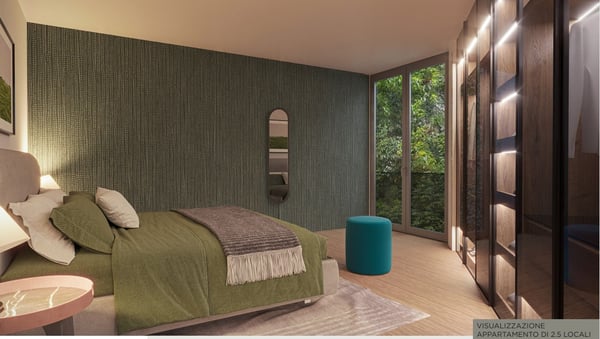 Moderno appartamento di 2.5 locali con vista a Paradiso, Lugano 4
