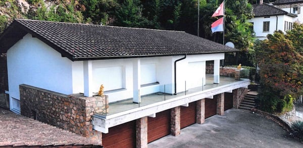 Villa con vista lago a Morcote 5
