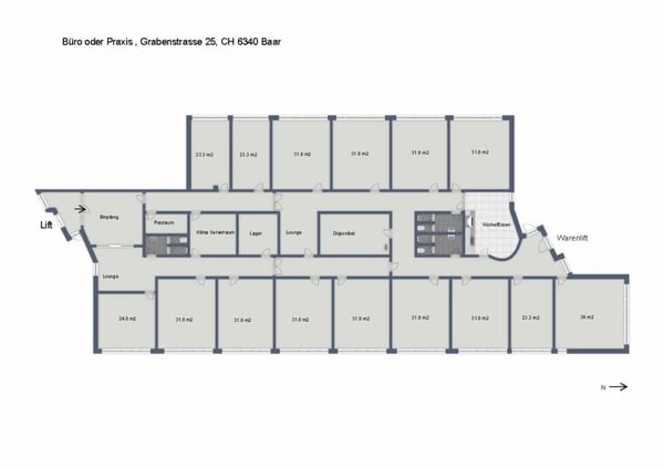 Büro / Praxis Räume in Baar 8