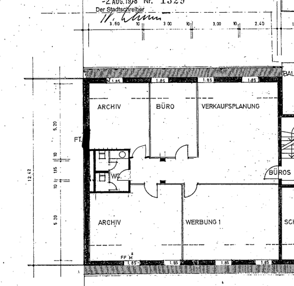 Büroräume an zentraler Lage zu vermieten 8