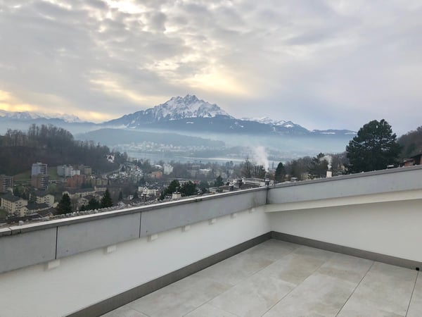 Traumhafte Dachwohnung mit riesengrosser Terrasse mit Blick auf das Luzerner Seebecken 7
