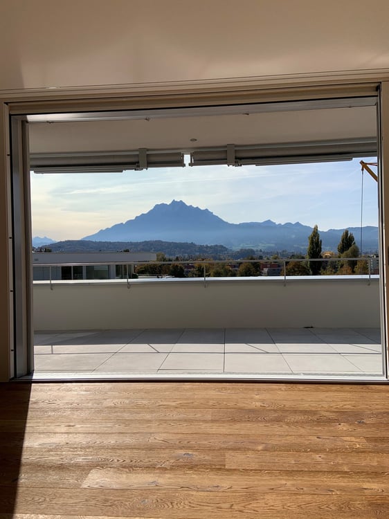 Exklusive Attikawohnung mit Blick auf den Pilatus und grosser Terrasse! 3