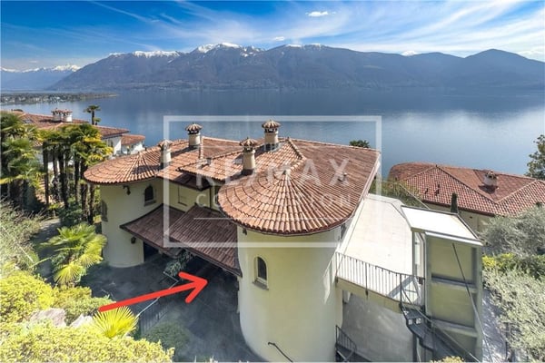 Villa di 4 locali ad Ascona con vista lago a 180 4