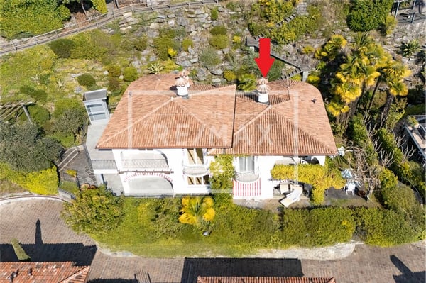 Bella villa con stupenda vista lago ad Ascona 4