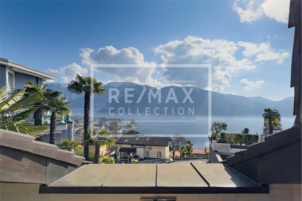 Affascinante Villetta con vista lago in posizione privilegiata ad Ascona 2