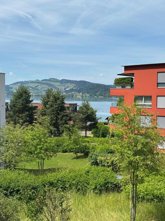 Moderne 4.5-Zimmerwohnung mit grosser Terrasse und Weitsicht in Oberwil bei Zug 1