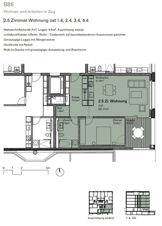 Einladende Stadtwohnung mit Loggia und hochwertigem Ausbau 11