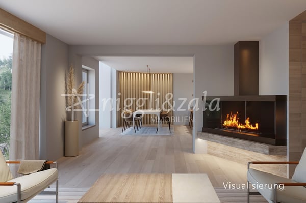 Grosszügige 1.5-Zimmer-Maisonettewohnung mit Potenzial 2