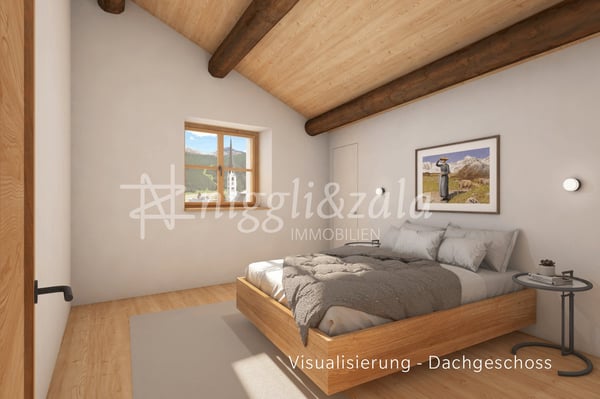 Historisches Engadinerhaus im Dorfkern mit Gartenparzelle und Erneuerungspotenzial 2