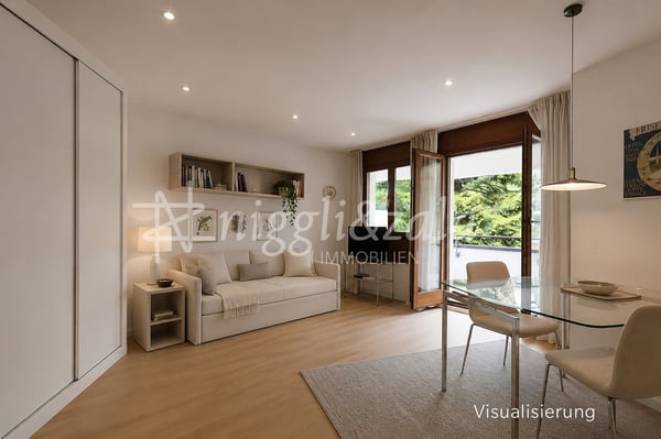 Charmante 1.5-Zimmerwohnung an idealer Lage in St. Moritz 1
