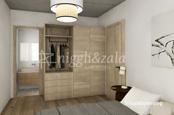 Letzte Wohnung - geschmackvolle 4.5-Zimmerwohnung mit Loggia für Ortsansässige 4