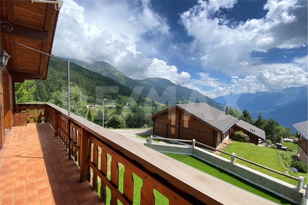 Chalet con vista panoramica 5