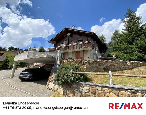 Chalet con vista panoramica 1