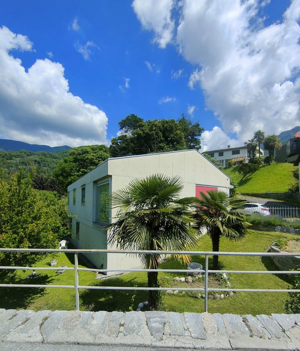 Meravigliosa villa immersa nel verde nella collina di Giubiasco in località Lôro 6