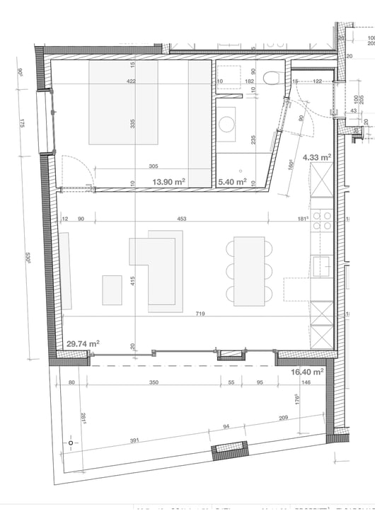 1.5 locali con giardino a Sant'Antonino 7
