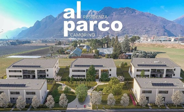 Nuovi appartamenti di 2.5 locali con giardino a Camorino 1