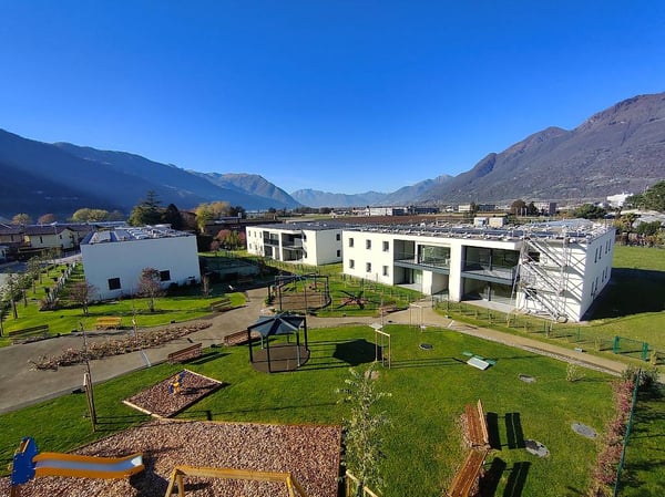Nuovi appartamenti di 2.5 locali con giardino a Camorino 2