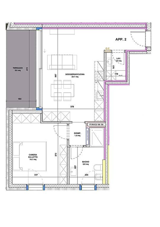 Nuovi appartamenti di 2.5 locali con giardino a Camorino 12