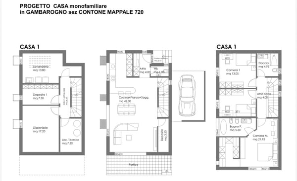 Moderna villetta da costruire a Contone 3