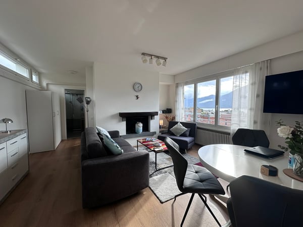 1 ½ locali ammobiliato con vista lago a Muralto 7