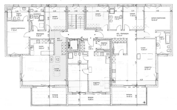 Moderno appartamento 1.5 locali con vista sui castelli di Bellinzona 9