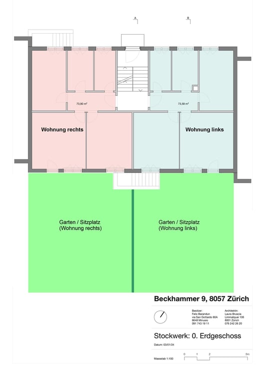 Komplett renovierte 3-Zimmer-Wohnung mit Gartensitzplatz und grossem Bastelraum an sehr ruhiger Lage 17